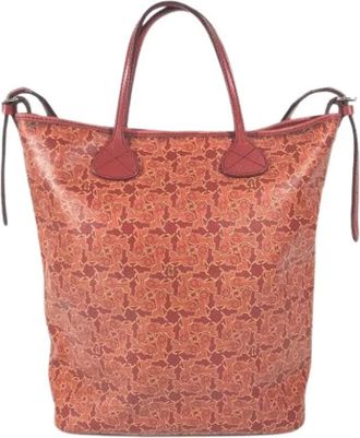 Celine Pre-owned Vintage Tote Bag - Dames - Vintage Shopper - Rood - ONE Size - Leer - Vintage
