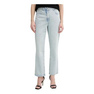 Patrizia Pepe Jeans Vita Alta Sigaretta - - Jeans - Donna - Blu - W29