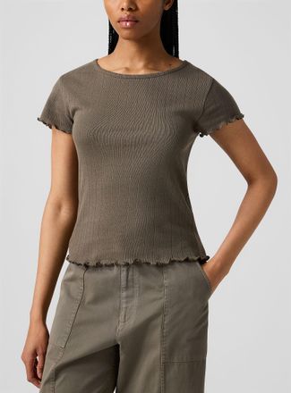 Skall Studio Womens Ana pointelle T-shirt