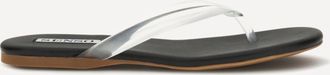 Senso Sandali infradito in pelle e gomma Woman 39