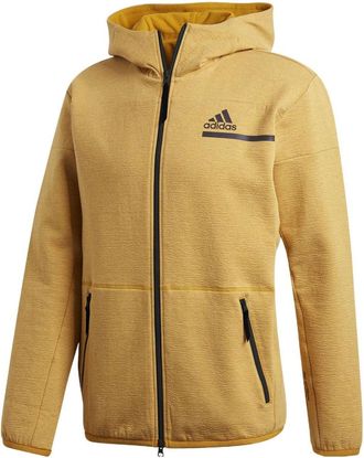 adidas Zne Fz M Winter Solid Color Fleece Lined Stay Warm Hooded Jacket GU2078