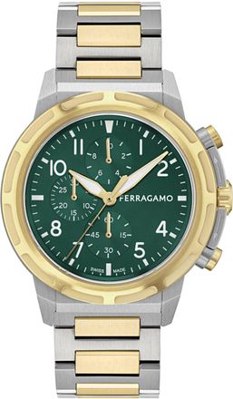 Ferragamo Sport Chrono Silicone Watch