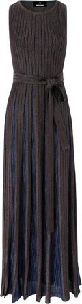 Missoni Jurk Missoni - Dames - Avondkleed - Blauw - S - Leer - Kleedjes