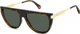 Polaroid Womens PLD 6221 57 086 Sunglasses - Brown - One Size