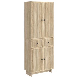 vidaXL Juego De Armarios 2 Uds. Madera De Ingenier&iacute;a Vidaxl