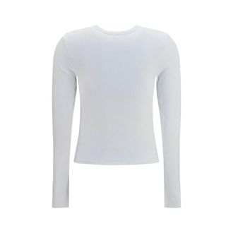 Alexander Wang Logo-Embroidered Cotton Shirt - White