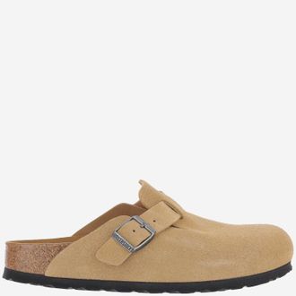 Birkenstock Boston leren klompen
