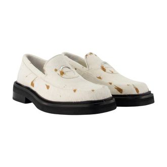 Sams&oslash;e & Sams&oslash;e Calf Hair Loafer Loafer - Beige