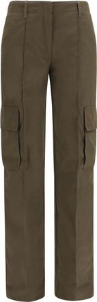 Burberry Green Regular Cargos Pants
