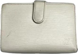 Louis Vuitton Pre-owned Leren Portemonnee - Dames - Vintage Accessoires - Wit - ONE Size - Leer - Vintage