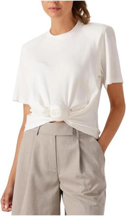 Ibana Witte Temari Top voor Vrouwen - Dames - T-shirts - Wit - XL - Tops