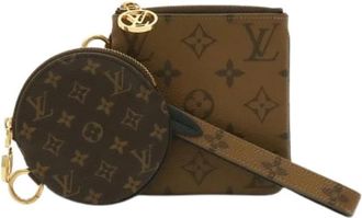 Louis Vuitton Pre-owned Vintage Monogram Pochette - Dames - Vintage Clutch - Bruin - ONE Size - Vintage