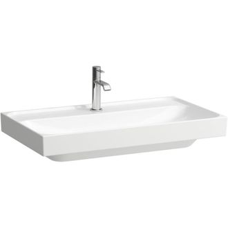 Laufen Laufen - Lavabo Meda, Empotrable, 800x460mm, 3 Agujeros Para Grifo