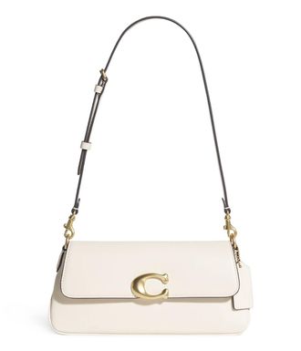 Coach Calf Leather Jet Shoulder Bag