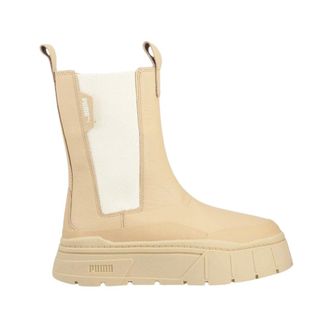 Puma Puma, Fitness, Dames, Beige, 39 EU, Leer, Mayze Stack Chelsea
