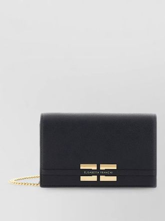 Elisabetta Franchi shoulder bag gold tone hardware chain strap