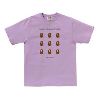 A Bathing Ape BAPE.Com T-Shirt Purple 1K25-110-008-PUR