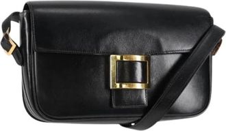 Herm&egrave;s Pre-owned Vintage Schoudertas - Dames - Vintage Schoudertas - Zwart - ONE Size - Leer - Vintage