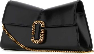 Marc Jacobs Womens Black Leather Clutch