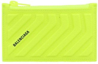Balenciaga Car Leather Long Card Holder