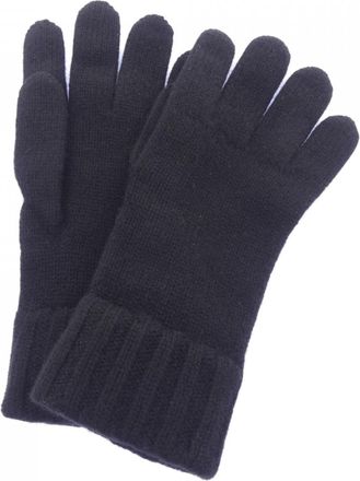 Herm&egrave;s Black Cashmere Warm Gloves (Pre-Owned)