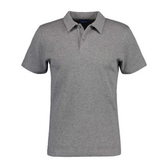 GANT Herenpolo met korte mouwen (Grijs)