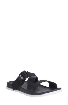 Chaco Lowdown Slide Sandal in Black at Nordstrom, Size 10