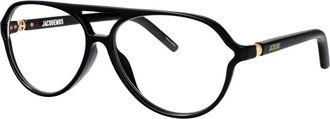 Jacquemus Pastro Optisch Montuur - unisex - Brillen - Grijs - 57 MM - Accessoires