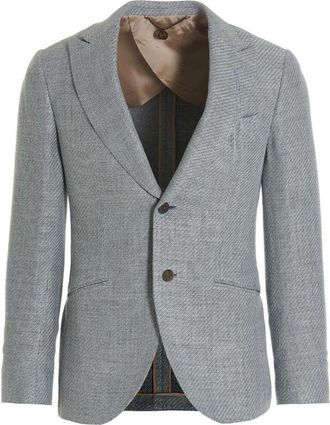 Maurizio Miri Blazer monopetto - Blu