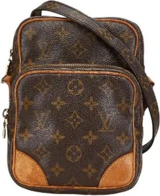 Louis Vuitton Pre-owned Cross Body Bags, female, Brown, Size: ONE SIZE Pre-owned Canvas louis-vuitton-bags