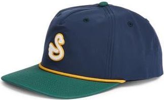 Swannies Tobin Snapback Baseball Cap in Midnight-Navy at Nordstrom Rack