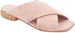 Andr&eacute; Assous Willa Woven Heel Sandal in Blush at Nordstrom Rack, Size 10