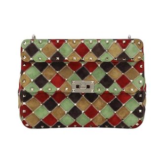 Valentino Garavani Bolso de Hombro Mediano Rockstud Spike - Bags - Mujer - Multicolor - ONE SIZE
