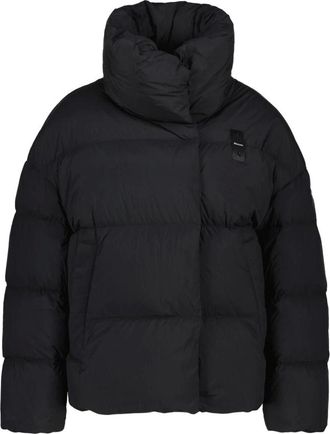 Blauer Piumino Corto Cloud Ross - - Jackets - Donna - Nero - XS