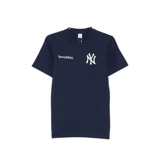 Sporty & Rich Femi Logo-detail T-shirt