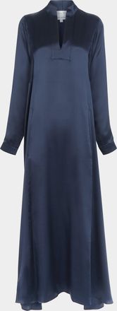 Thierry Colson Parvati Silk Long Dress