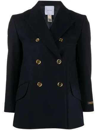 Patou Blazer met dubbele rij knopen - Blauw