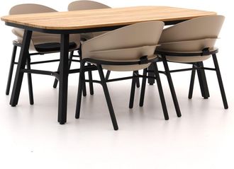 Hartman Hartman Tubb dining tuinset 185cm 5-delig verstelbaar