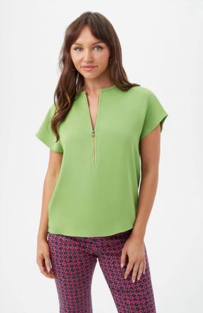 Trina Turk Hasil Top In Green