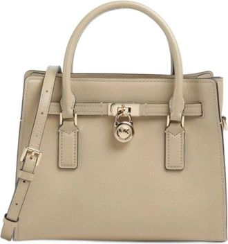 Michael Kors Dames, Tassen, Beige, Maat: ONE Size Zijde