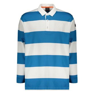 Paul & Shark Polo met lange mouwen - Heren - Tops - Veelkleurig - Maat: XL Katoen