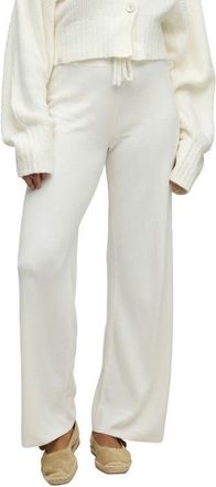 Barefoot Dreams CozyChic Ultra Lite Tie Waist Relaxed Pants in Pearl at Nordstrom, Size X-Small