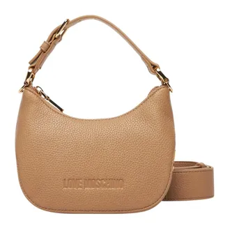 Love Moschino Dames, Tassen, Beige, Maat: ONE Size Leer