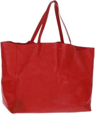 Celine Pre-owned Tote Bags, female, Red, Size: ONE SIZE Pre-owned Vintage Tote Bag