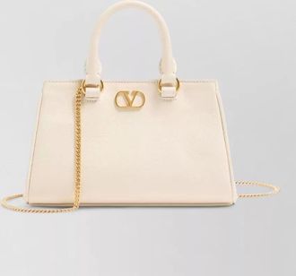 Valentino Garavani vlogo signature leather mini tote bag