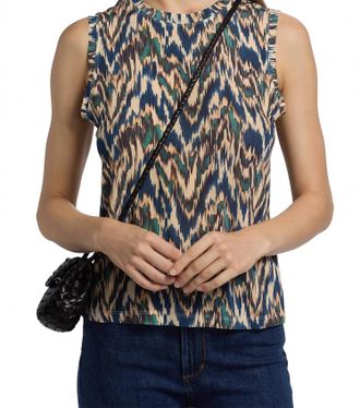 Ulla Johnson Ines Sleeveless Top In Riverslate