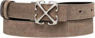 Off-white Belts - Dames - Riemen - Bruin - 75 CM - Accessoires