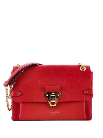 Louis Vuitton Vavin Handbag Monogram Empreinte Leather PM crossbody bag - Rosso