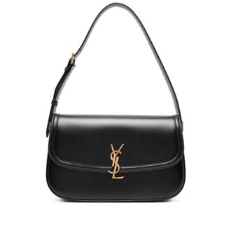 Saint Laurent Solferino Large Leather Box Bag