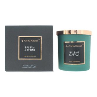 Aroma Naturals Balsam & Cedar Candle 215g | TJ Hughes Natural